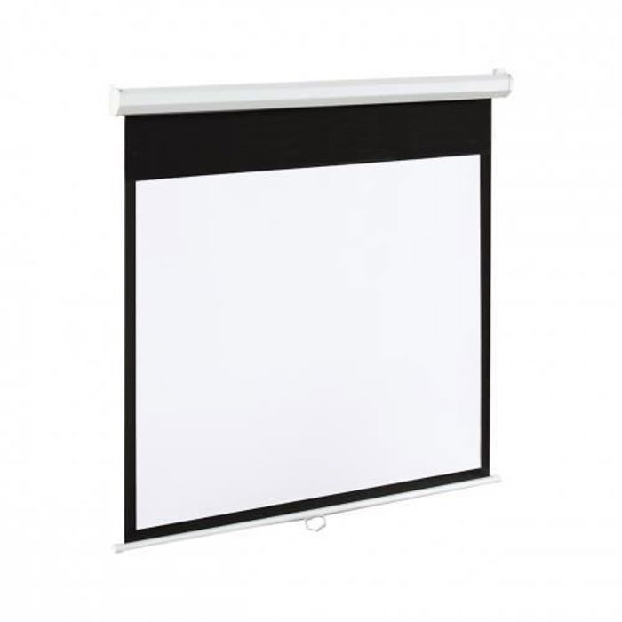 Ecran de projection motorisé ART EM-150 - Blanc - 150 - 4:3 - Contours noirs