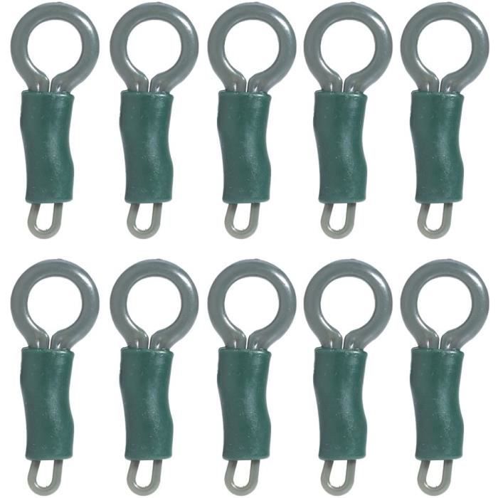 25 Pcs Roulement À Billes Émerillons Argent Accessoires Kit Connecteurs