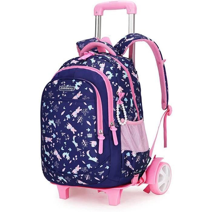 IKKS School Bag, London 2014 Trolley Sac À Dos L Rose, Pink - Pink, I3LON- TSDL-R1_ROSE_49, pink, school bag