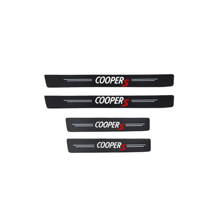 4 Seuils De Porte Fibre Carbone Pour Hyundai Tucson 2005-2021 - Protection Anti-Rayures