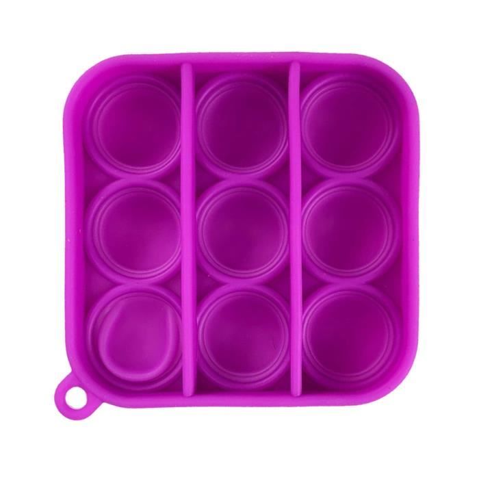 Lot De 4 Balles Anti-stress En Peluche - Idéal Pour Décompresser Adultes Et Enfants (violet, Rose, Jaune, Bleu)