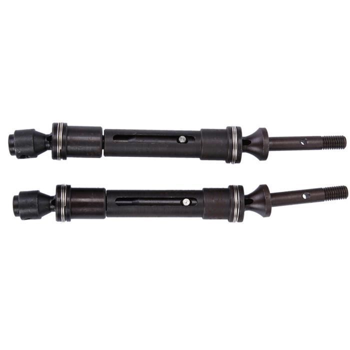 INJORA Lot De 2 Arbres De Transmission CVD En Métal – Pour TRX4 312 Mm – RC 1/10 – Pièce De Rechange Robuste
