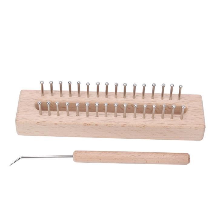 NAK Diy Machine À Tricoter À La Main Métier À Tisser En Bois Jouets NAK Diy Machine À Tricoter À La Main Métier À Tisser En Bois Jouets