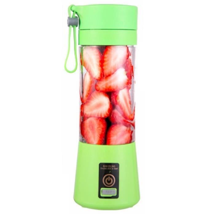 Blender Portable USB Mixeur des Fruits Mini ÉLectrique Resse-Agrumes