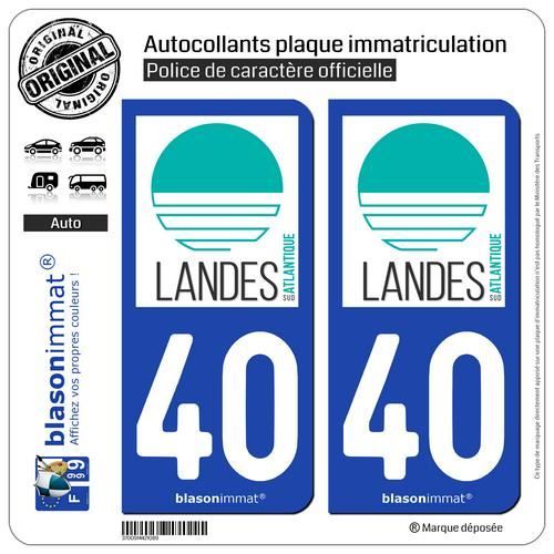 Lot De 4 Autocollants Plaque Immatriculation Région Camargue & F Europe - 45x100mm, Vinyle Haute Tenue - 8