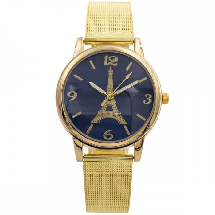 Montre Femme CHTIME bracelet Acier Dor 62848 Dor Achat vente