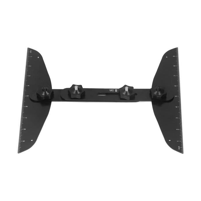Gabarit Réglable Pour Marches D'escalier – Inox, Réglable De 11,4 à 60,7 Cm, Comme Neuf