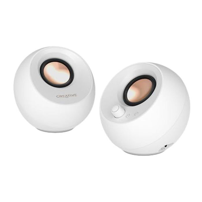 Enceintes dordinateur 2.0 - CREATIVE - Pebble Pro - Bluetooth