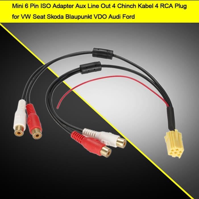 HURRISE adaptateur Bluetooth AUX Adaptateur Audio de câble AUX IN