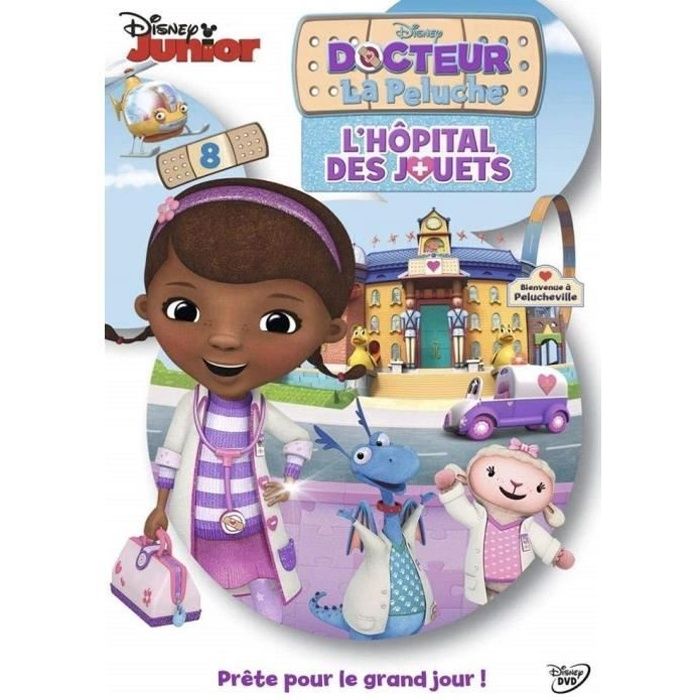 docteur la peluche - 8 - l'hôpital des jouets - disnney - dvd