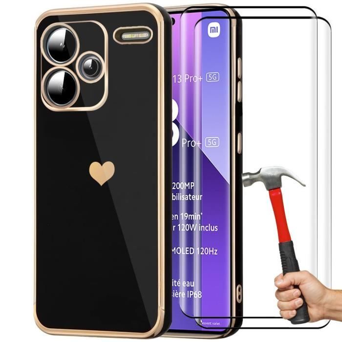 Cover Per Xiaomi Redmi Note 13 4G - Silicone Effetto Metallizzato