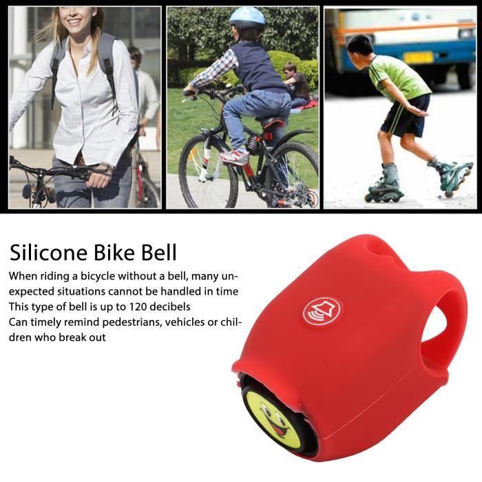 Sonnette De Vélo 110 DB Manuelle - Guidon 22-36 Mm, Métallique, Pour VTT, Vélo De Course, électrique