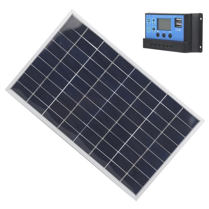 Panneau Solaire Enjoy Solar 30W 12V Polycristallin - Pour Camping-car, Abri De Jardin, Bateau