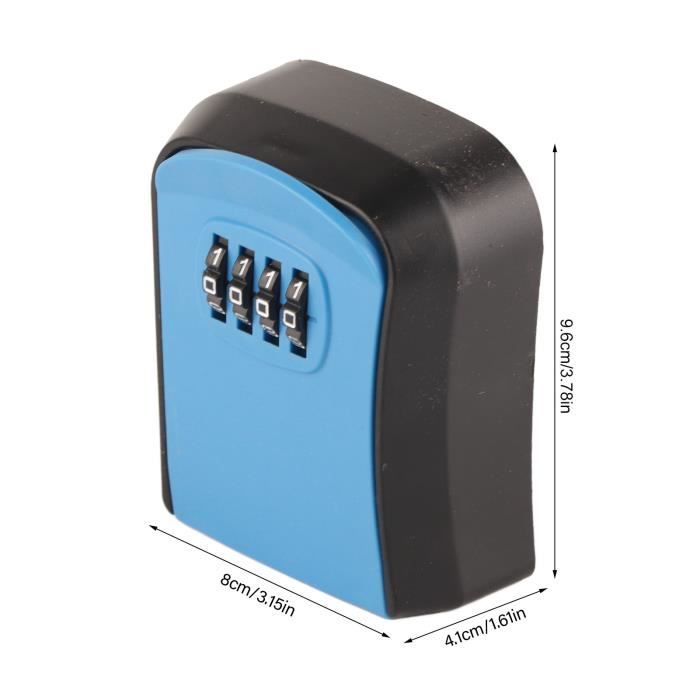 Coffre-fort Pour Clés Avec Code à Combinaison - Pour Montage Mural En Intérieur Ou En Extérieur