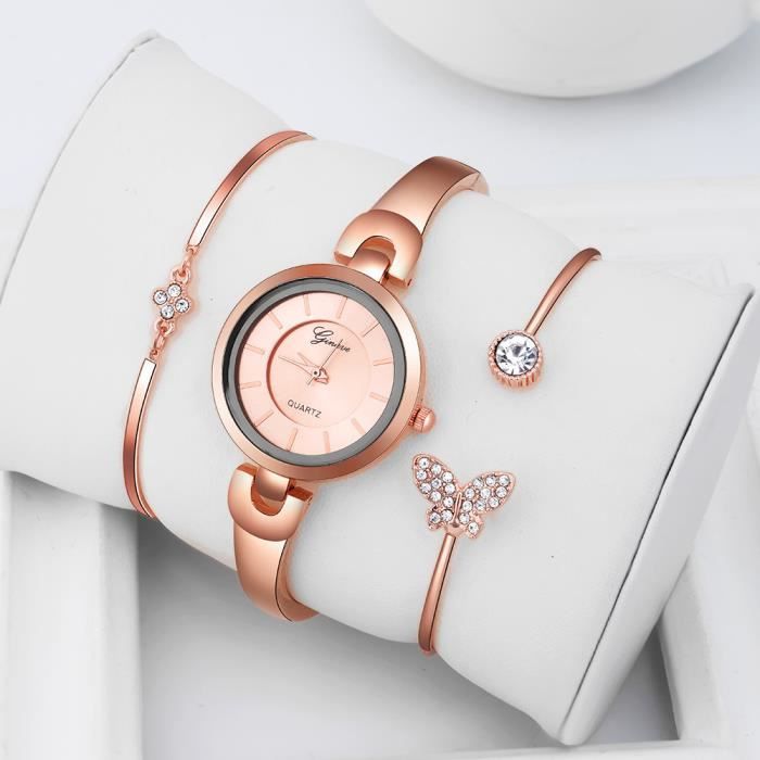 Montre bracelet femme or