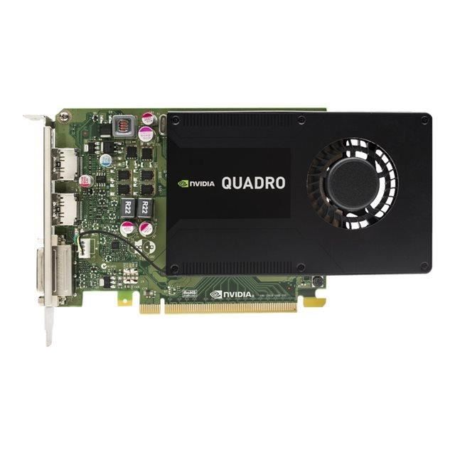 Carte graphique HP J3G88AA NVIDIA Quadro K2200 GDDR5 SDRAM 4 Go PCI Express 2.0 x16 128 bit