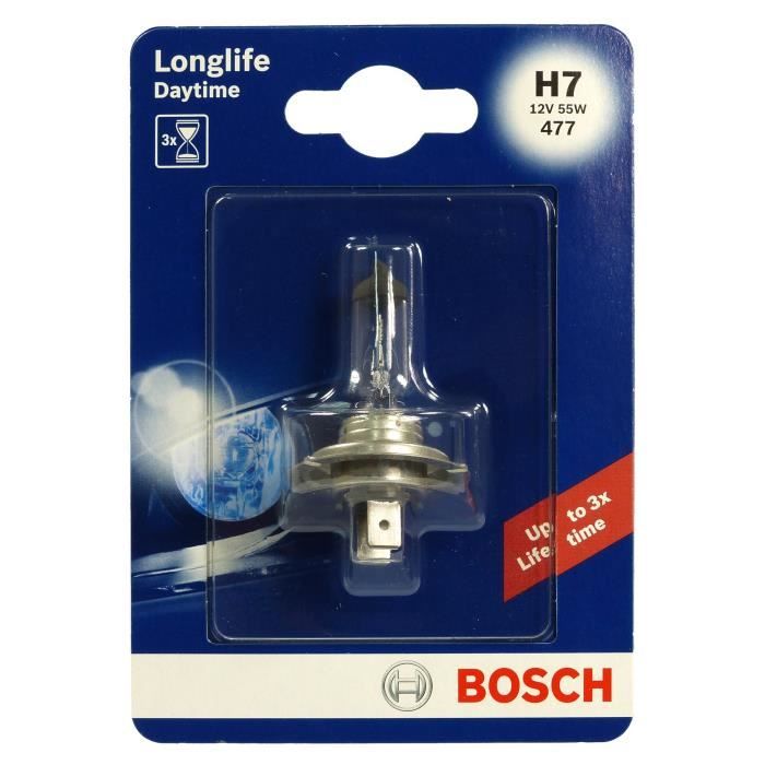 BOSCH Ampoule Longlife Daytime 1 H7 12V 55W