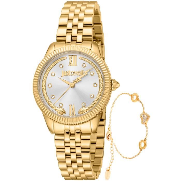 Just Cavalli Set JC1L315M0055 Montre Quartz Femme Just Cavalli Set JC1L315M0055 Montre Quartz Femme