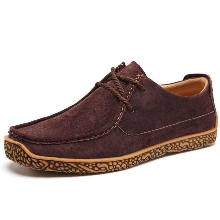 chaussure plate classe homme