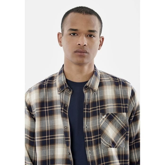 Chemise à Carreaux Kaporal Jeans Taille S - Bleu Et Rouge - Coton - Occasion Très Bon état