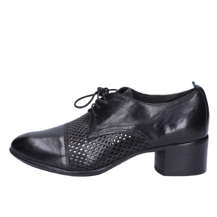 chaussure femme derby cuir