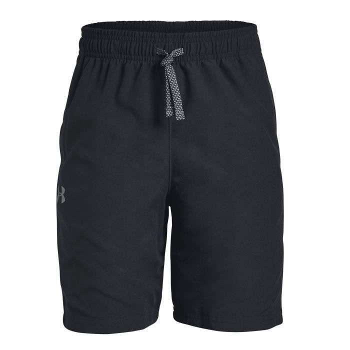 Under Armour Core Short Tisse Look Sportif Enfant Noir Cdiscount Pret a Porter
