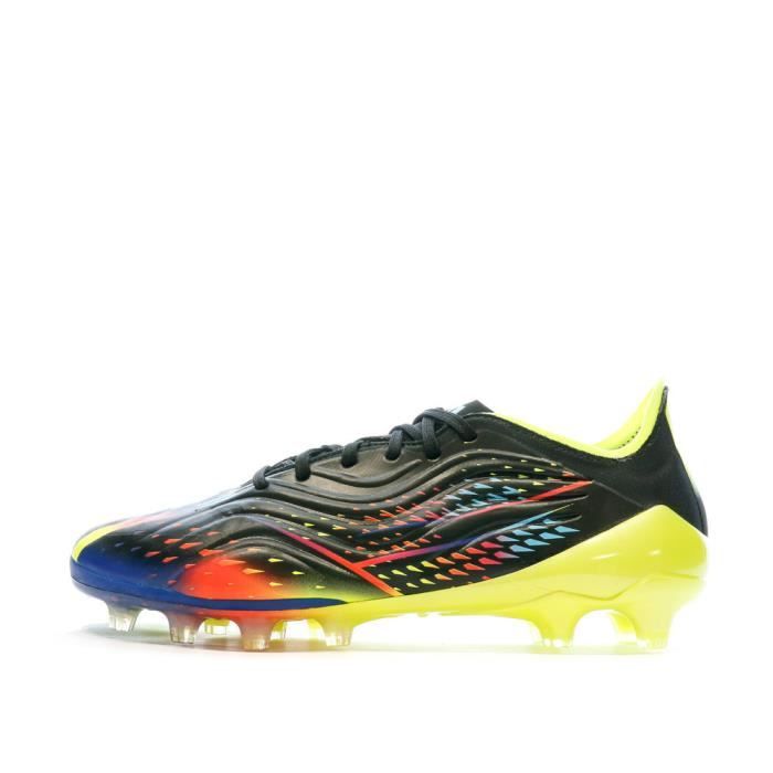 Chaussures de football ADIDAS Copa Sense Noir Jaune Semelle synthetique Tige textile Cdiscount Sport