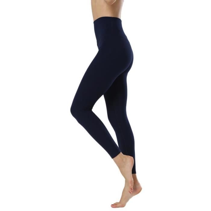 Legging de Sport Yoga Fitness Femme MARQUE Taille Haute