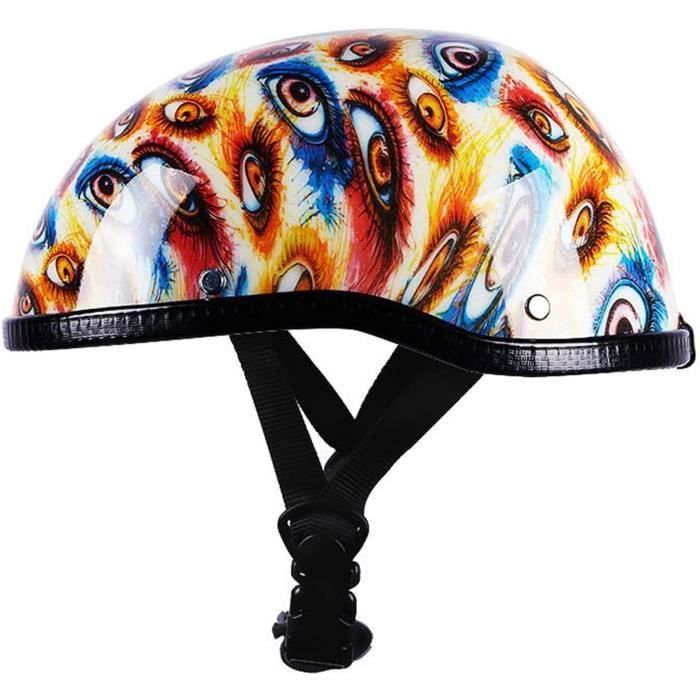 Casque De Moto Jet Casque Moto Jet Homme, Ece Homologué Casque Moto