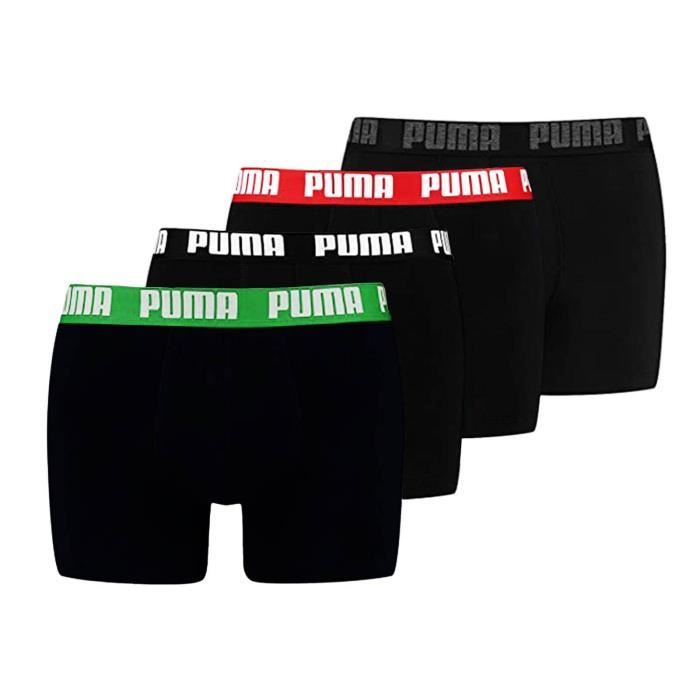 Pack de 4 Boxers Homme Coton BASIC - 100002556005010 Black combo ...