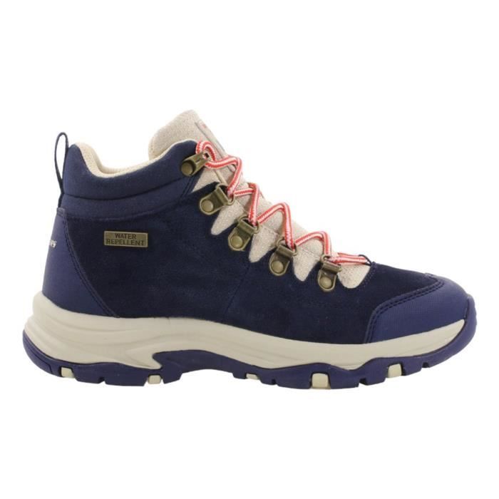 Skechers Chaussures Femme SKECHERS Trego Bleu - Lacets - Textile