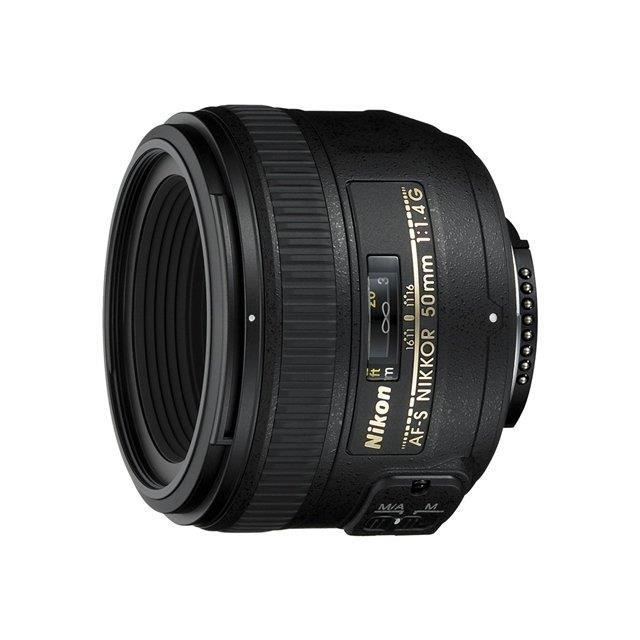 NIKON - Nikkor - Objectif 50 mm - f/1.4 G AF-S - Monture Nikon F - Haute qualité optique