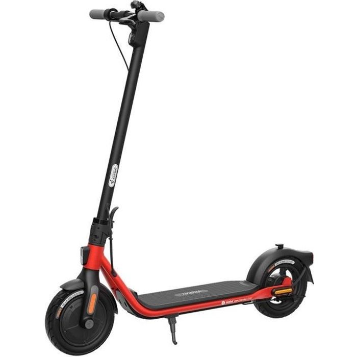 Trottinette électrique Pliable 25 Km/h – Autonomie 30 Km, Moteur 500W, Batterie 36V 7,8Ah, Freins E-ABS + Disque – Rouge, Pour Adultes
