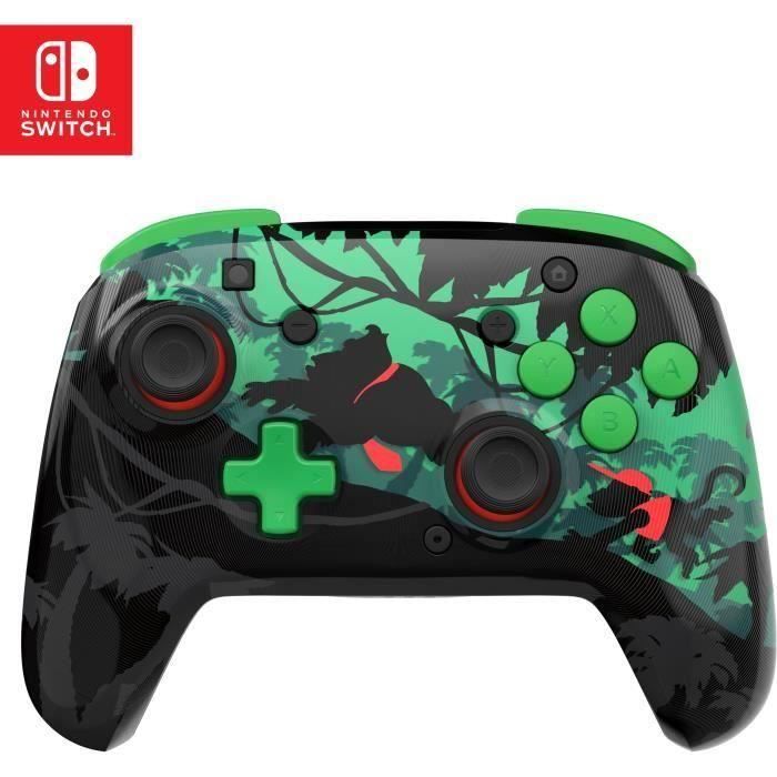 Manette de jeu - Nintendo Switch - Rematch Donkey Kong - Sans fil - Rouge/Jaune - Turtle Beach