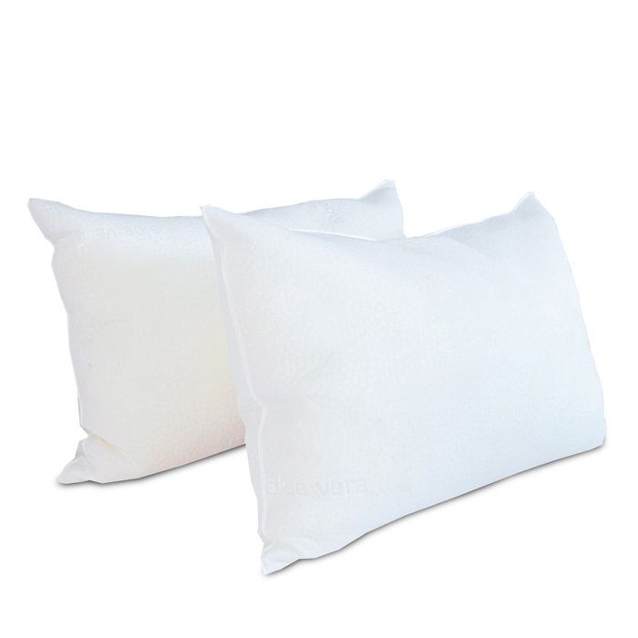 Lot de 2 oreillers Flocons 50x70 cm Mémoire de forme