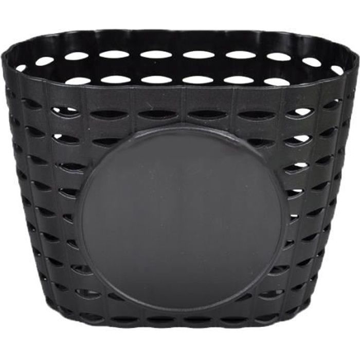 Panier De Scooter Et Vélo – Grande Capacité 23x27,5x18 Cm – Fixation Rapide Amovible En Fer – Pour Courses Et Sorties