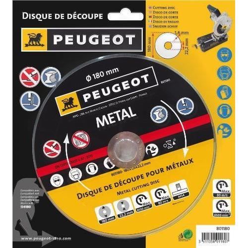 Lot De 10 Disques à Tronçonner 180 Mm Vague - 22,23 Mm Épaisseur 1,6 Mm Pour Métal Inox Acier Meuleuse