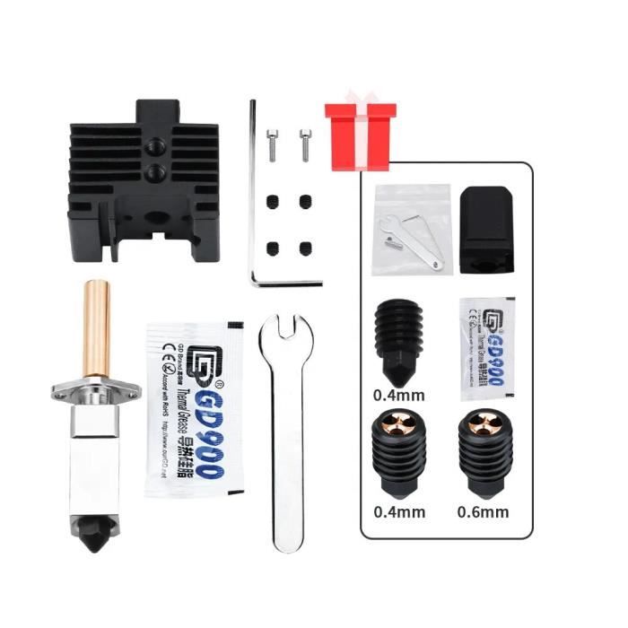 Mise à niveau Hotend Kit pour Bambu Lab X1 X1 Carbon Combo Bi Metal