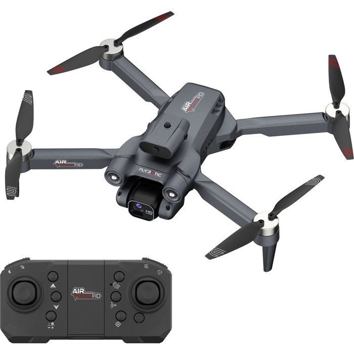 Drone pliable avec caméra HD - SILVERLIT - Flybotic - Wi‑Fi - Détecteur dobstacles - 2 batteries incluses
