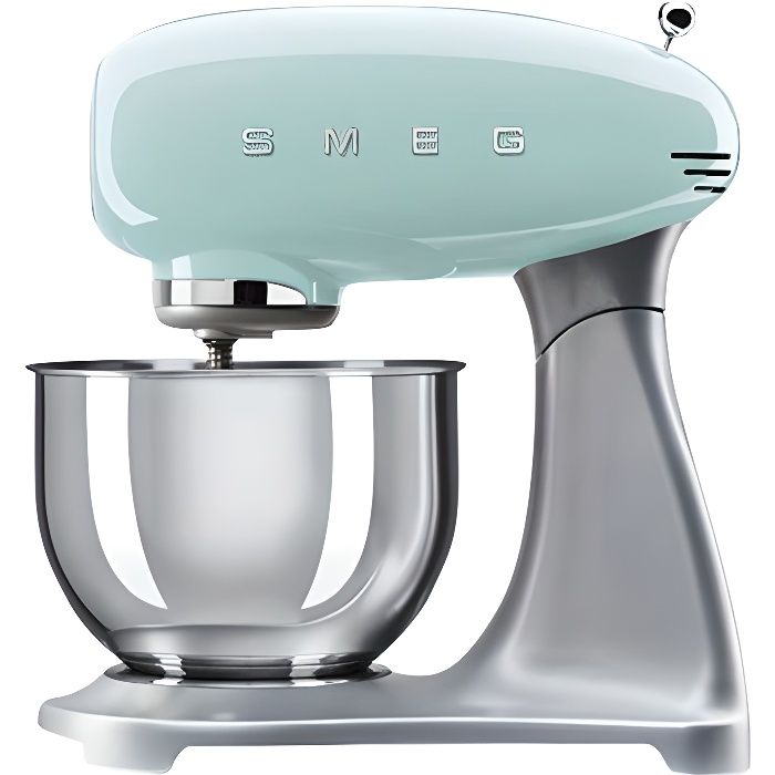 Robot sur socle SMEG SMF01PGEU vert d'eau Cdiscount Electroménager