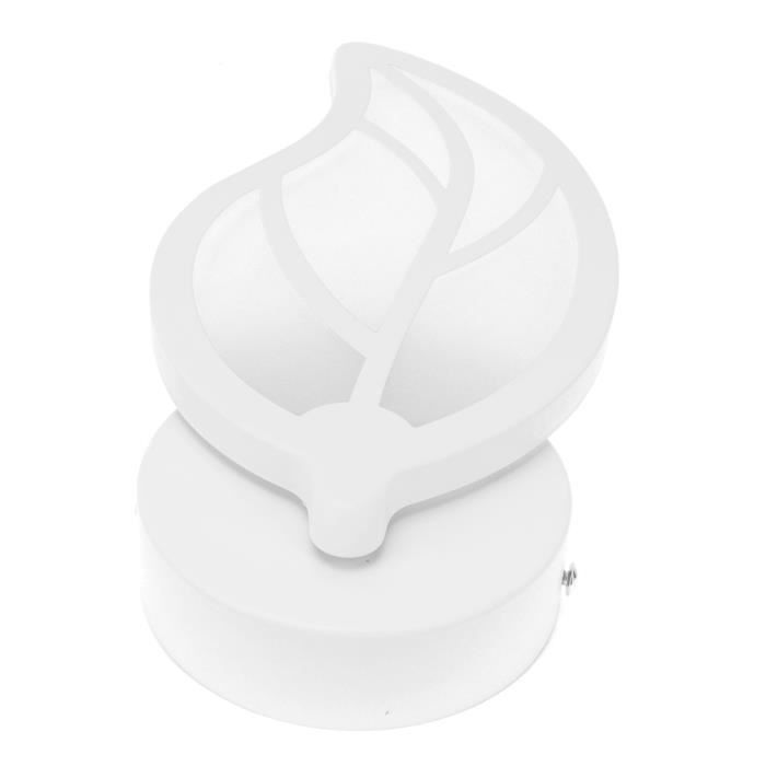 Lampe murale en acrylique G9 pour chambre à coucher, salon, villa, feuille de ginkgo, lampe murale LED intérieure pour couloir d'hôtel