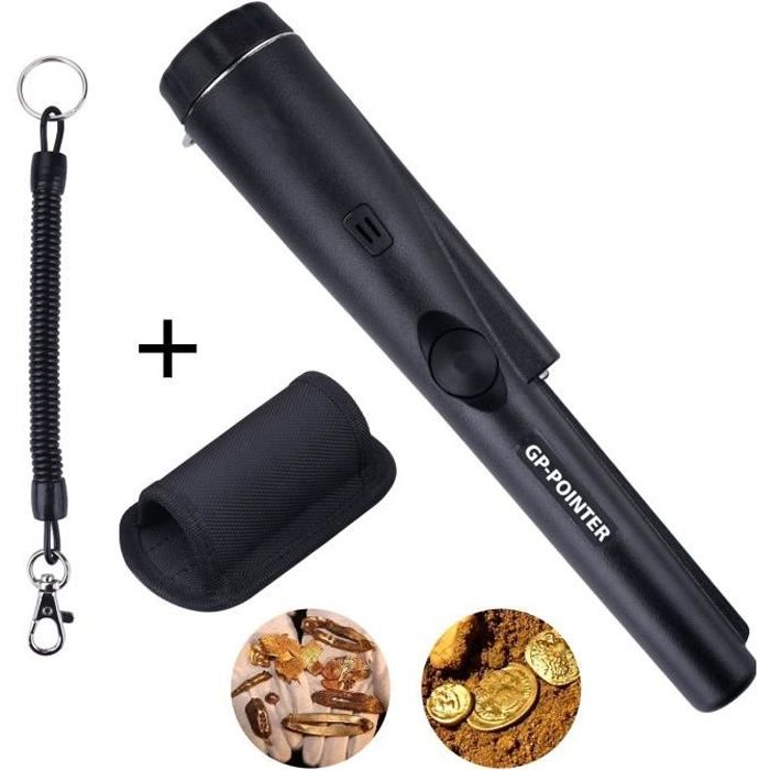 Pinpointer étanche Avec LED - Détecteur De Métaux De Poche - Alerte Vibration Et Son