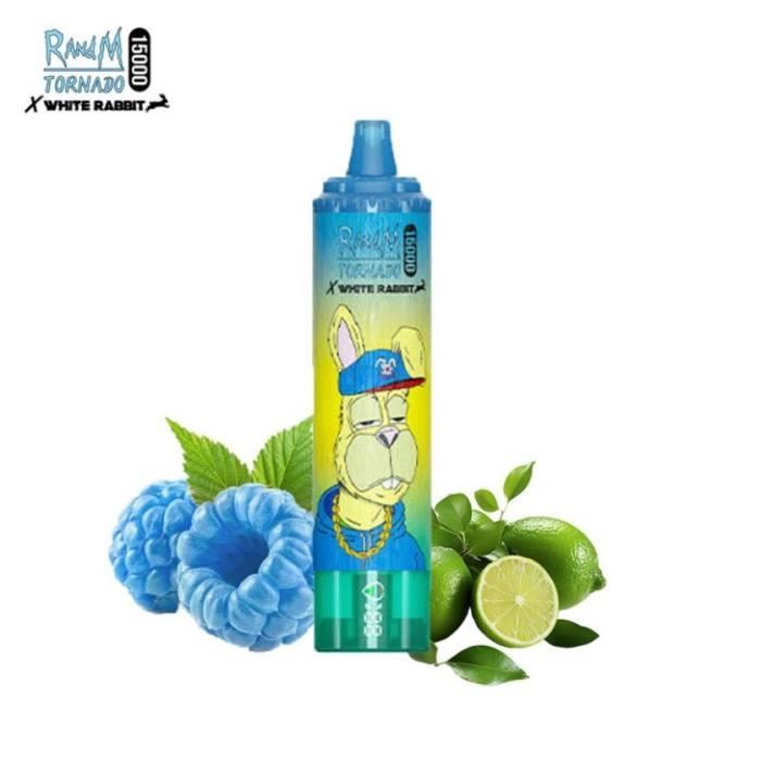 Blue Razz Lemonade 15000 puffs - Tornado White Rabbit by RandM ...