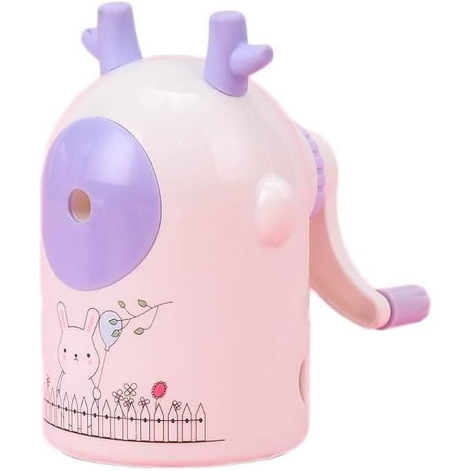 4 Taille-crayons Mignons Forme Patte De Chat - Rose Et Jaune - Pour Crayons, Crayons De Couleur, école, Bureau