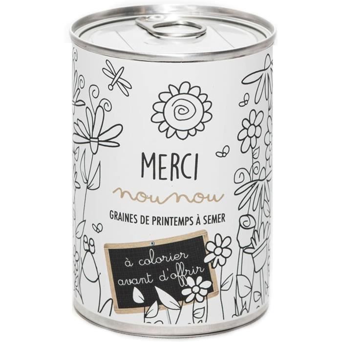 Kit à Semer 'Mauvaises Graines' - Boîte Cadeau Personnalisable - Graines Françaises, 100% Fabriqué En France