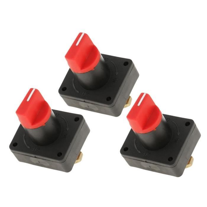 Masker Kill Switch 3x 100A BATTERY MASTER KILL SWITCH ISOLATOR DISCONNECT CUT OFF 12V ...