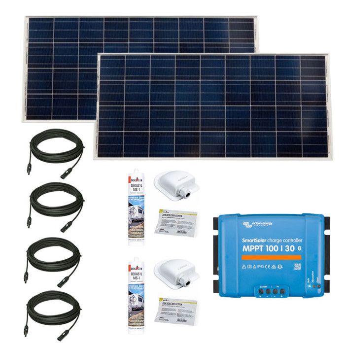 Panneau solaire Kit Advanced 500W, IP67, Onduleur WIFI, Câble 3m