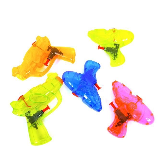 Pistolets à Eau – Lot De 8 Mini Extincteurs – Jouet De Plage/été – Dès 3 Ans – Cadeau Jardin
