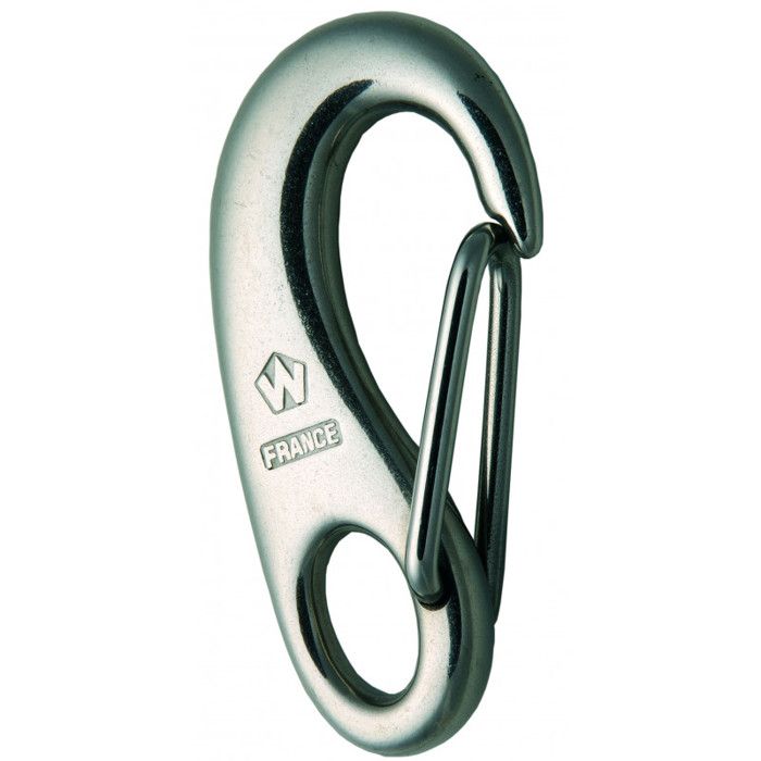 Porte-clé Laisse En Acier Inoxydable Crochet Avec Mousqueton Sangle Combinaison