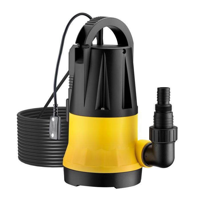 Pompe à Essence Wiltec 1 KW – 8000 L/h – Refoulement 30 M – Pompe à Eau Jardin, Drainage, Irrigation, Inondation, Cave